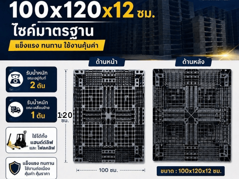 พาเลทพลาสติกมือสอง ราคาถูก ฉะเชิงเทรา